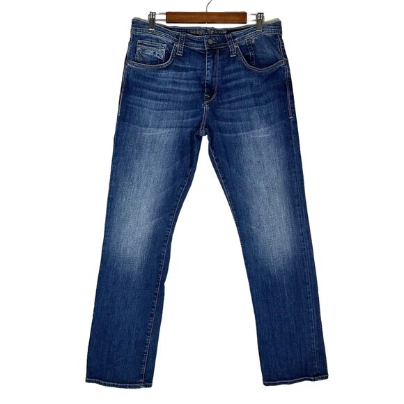 Mavi | Men | Matt Relaxed Mid Rise Straight Leg Jeans | Size 32x32 - Picture 2 of 14